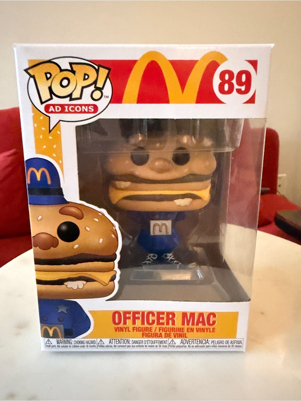 Funko Pop! Ad Icons McDonald’s Officer Mac #89 Vinyl Figure